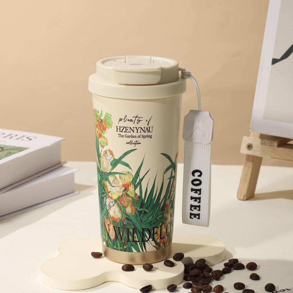 Thermos Coffee Mug Double Wall Stainless Steel Tumbler Vacuum Flask Bottle Thermo Tea Mug Travel Thermos Mug Thermocup