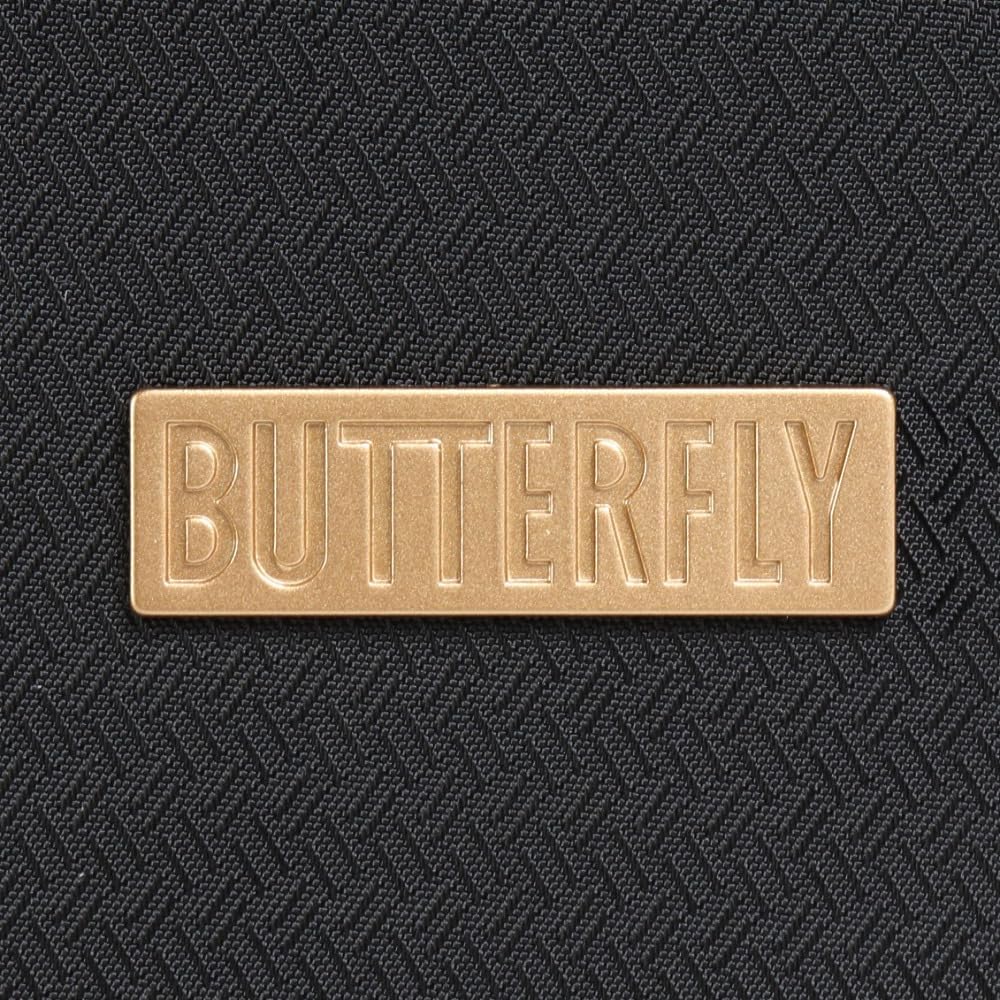 Butterfly Table Tennis Racket Case Hard Full Case Gold Holds 2 Rackets Model 63470