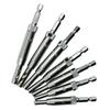 7Pcs Self Centering Hinge Bit Set Hex High Body Fast Change Accurate Holes for Door Cabinet Furniture Woodworking