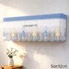 Summer Air Conditioner Dust Cover Anti-dust Wall Mounted Protector Ac Covers Home Textil Self-adhesive Dust Cover Cloth