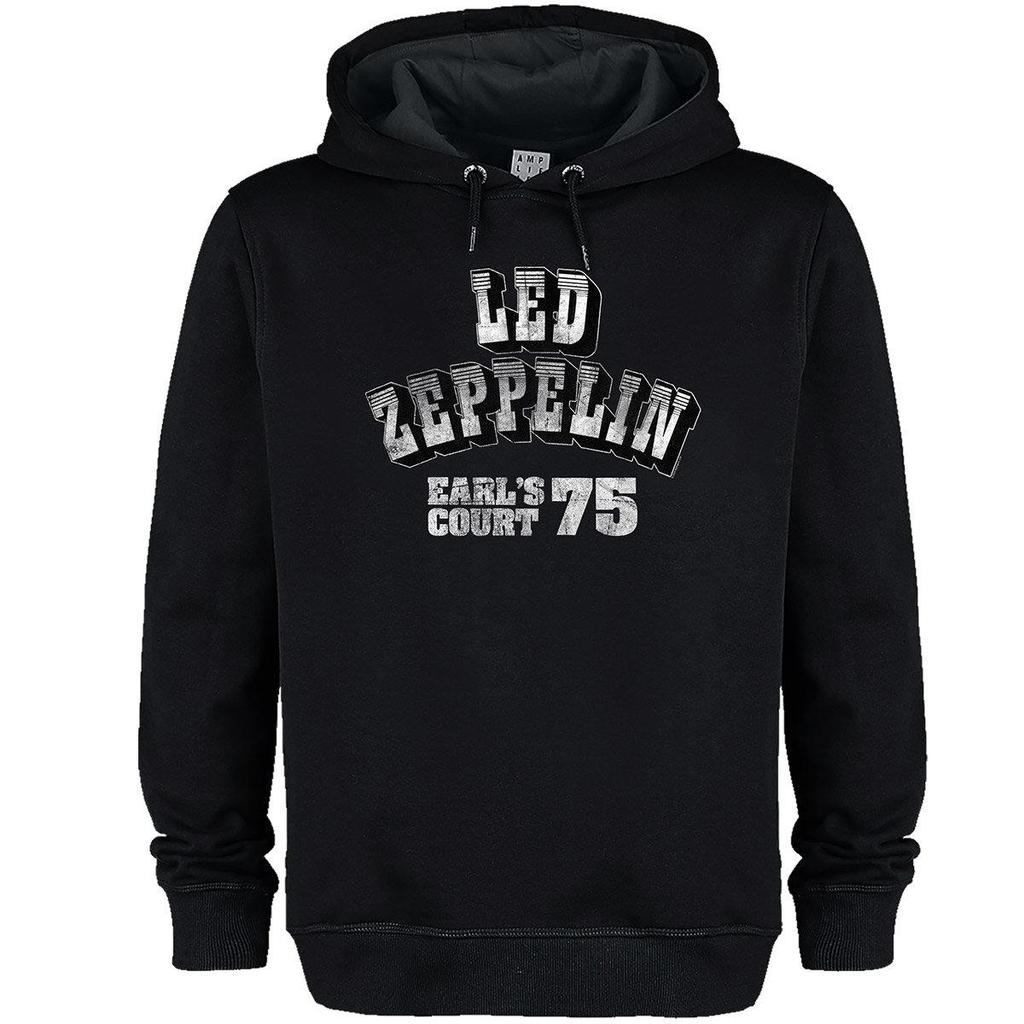 Amplified Unisex Adult EarlÂ´s Court 75 Led Zeppelin Hoodie