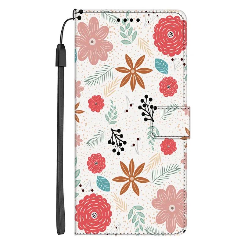 Flip Case For Honor X6c Cover Leather Book Shell For Honor X6b Cases Wallet Printed Stand Case For Honor X6a Painting Cover X6C