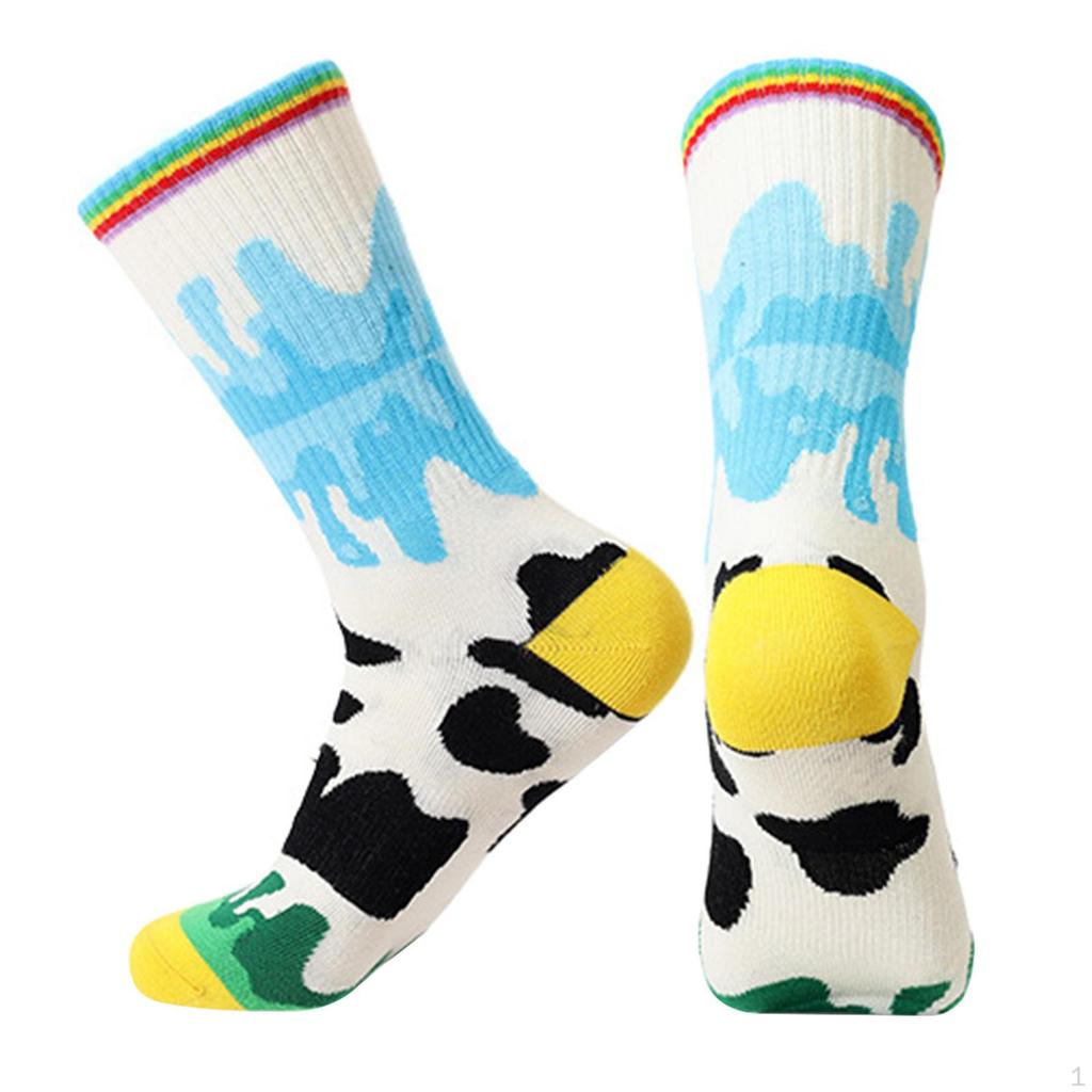 for unisex adult , ,Crazy Colorful Cool Novelty Dress Socks