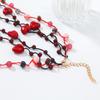 Boho Beach Necklace With Seashell Heart Charms Handwoven Multilayer Statement Jewelry Women Men 2025