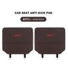 Leather Car Seat Back Mat Universal Anti Kick Dirt Proof Protector For Volkswagen VW Passat B5 B5.5 2000- 2007 2008 2009 2010 zr7