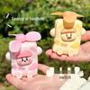 Cartoon Milk Dumpling Style Mini Rechargeable Handheld Fan for Kids - Portable Summer Cooling Outdoor Fan