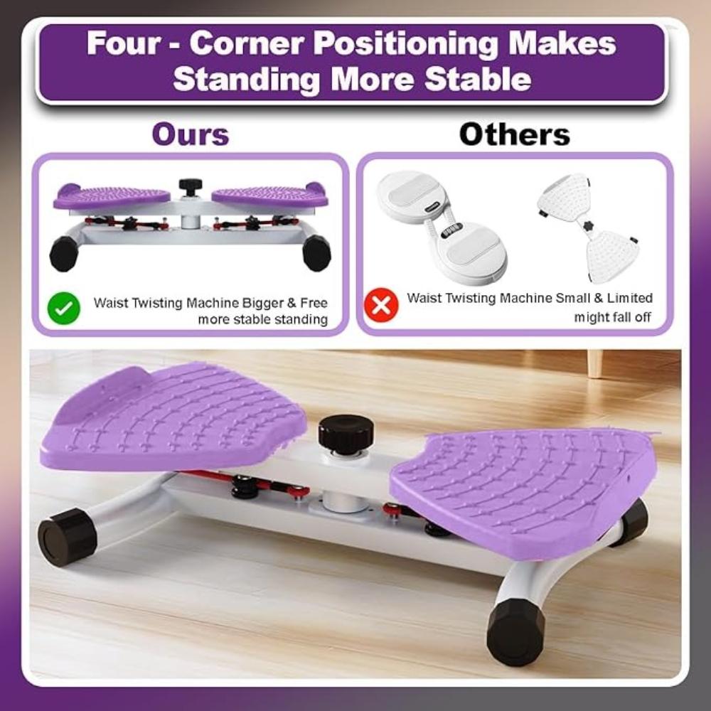 Ultra Quiet Waist Twisting Fitness Equipment, Anti Slip Home Fitness Equipment, Specifically Designed for Women To Reduce Abdominal Fat