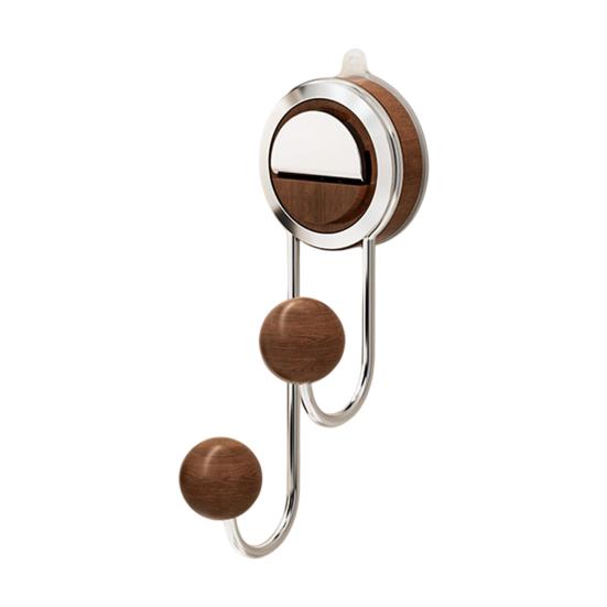 

Hook Load-Bearing Non-Slip Wall Hook with Vacuum Suction Cup Reusable Wall Hook for Bathroom Kitchen Porch A
