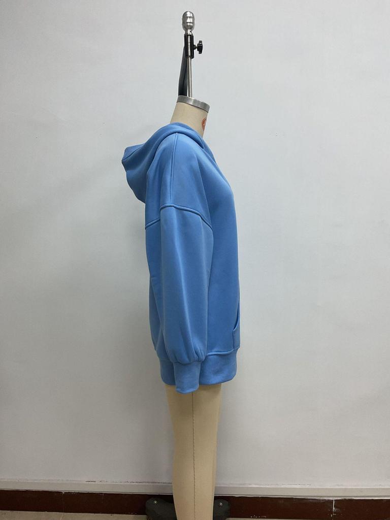 2025 Neues Damen-Sweatshirt mit Kapuze und Kängurutasche - Langarm-Herbst-/Winter-Oberteil