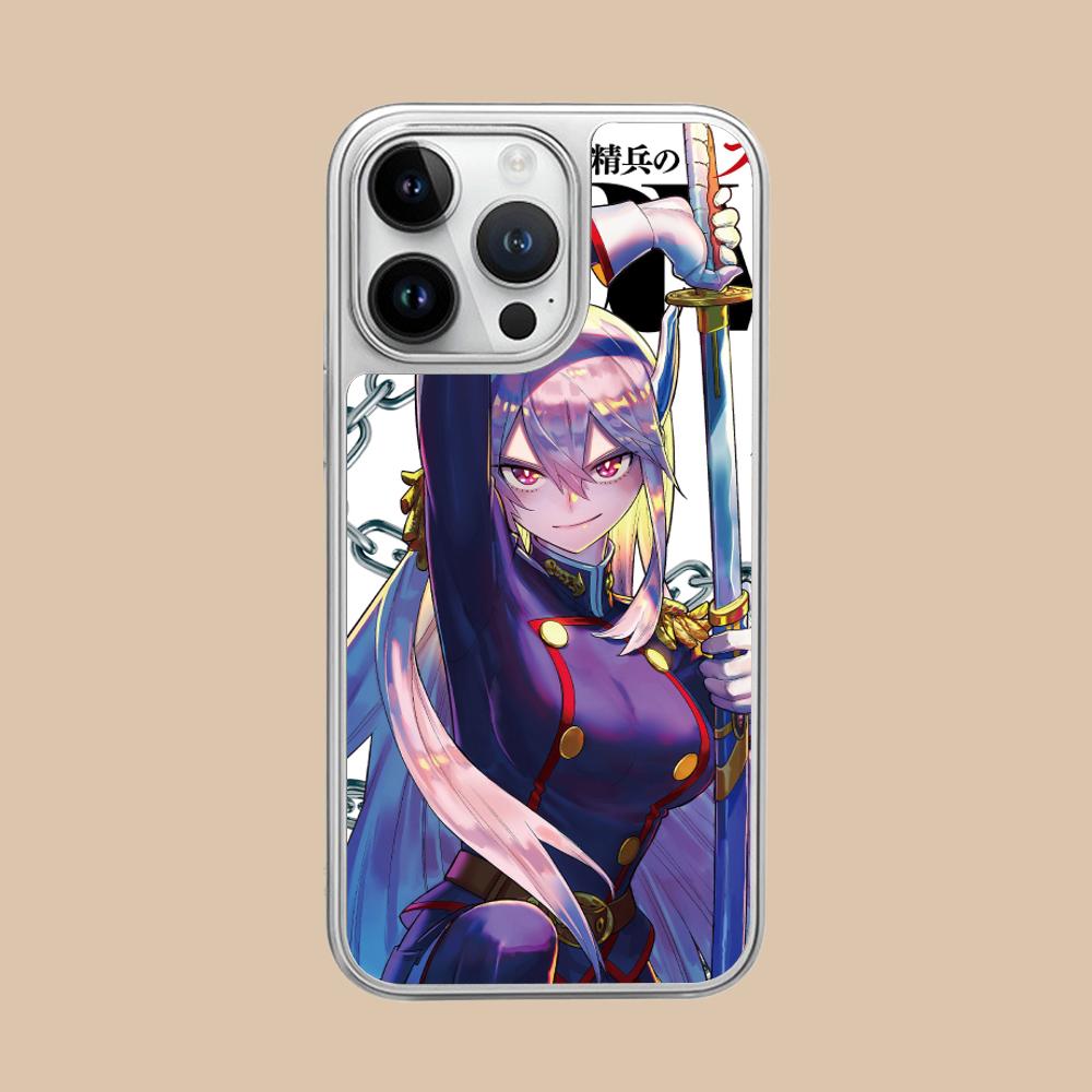 Mato seihei no slave Uzen Kyouka Telefoonhoesje voor iPhone 17 16 15 14 13 12 11 Air Pro Max Plus Zilverkleurige Kleurrijke Cover Cover