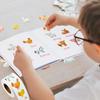 100-500Pcs Cartoon Farm Zoo Animals Stickers Decoration Reward Diy Stickers Scrapbook Skateboard Round Sealing Label Stationery