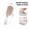 Anti Static Massage Comb Self Cleaning Hair Brush Cleaning Net Cover Hair Brush Salon Hair Massage Scalp Comb Air Cushion Brush
