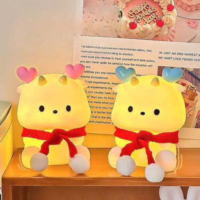 Cartoon Night LightLittle Dragon Man Night LightBedroom Bedside LightAmbient LightDesktop Decoration