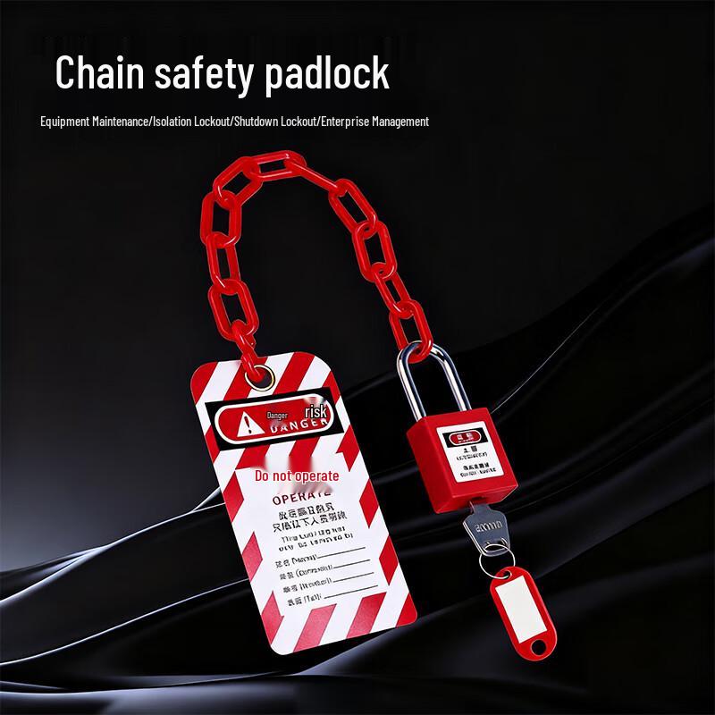 Industrial Safety Insulated Padlock Set