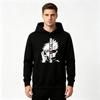 Men Anime Satoru Gojo Print Pullover Hoodie Casual Long Sleeve Sweatshirt for Adults