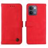 Wallet Case for vivo - Leather/PU, Red, With Lanyard
