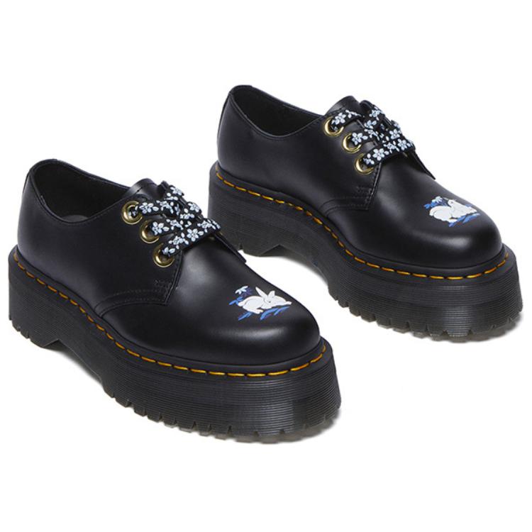 Dr. Martens Fashion Versatile Low-Top Casual Shoes Unisex Casual Shoes Black 32168001
