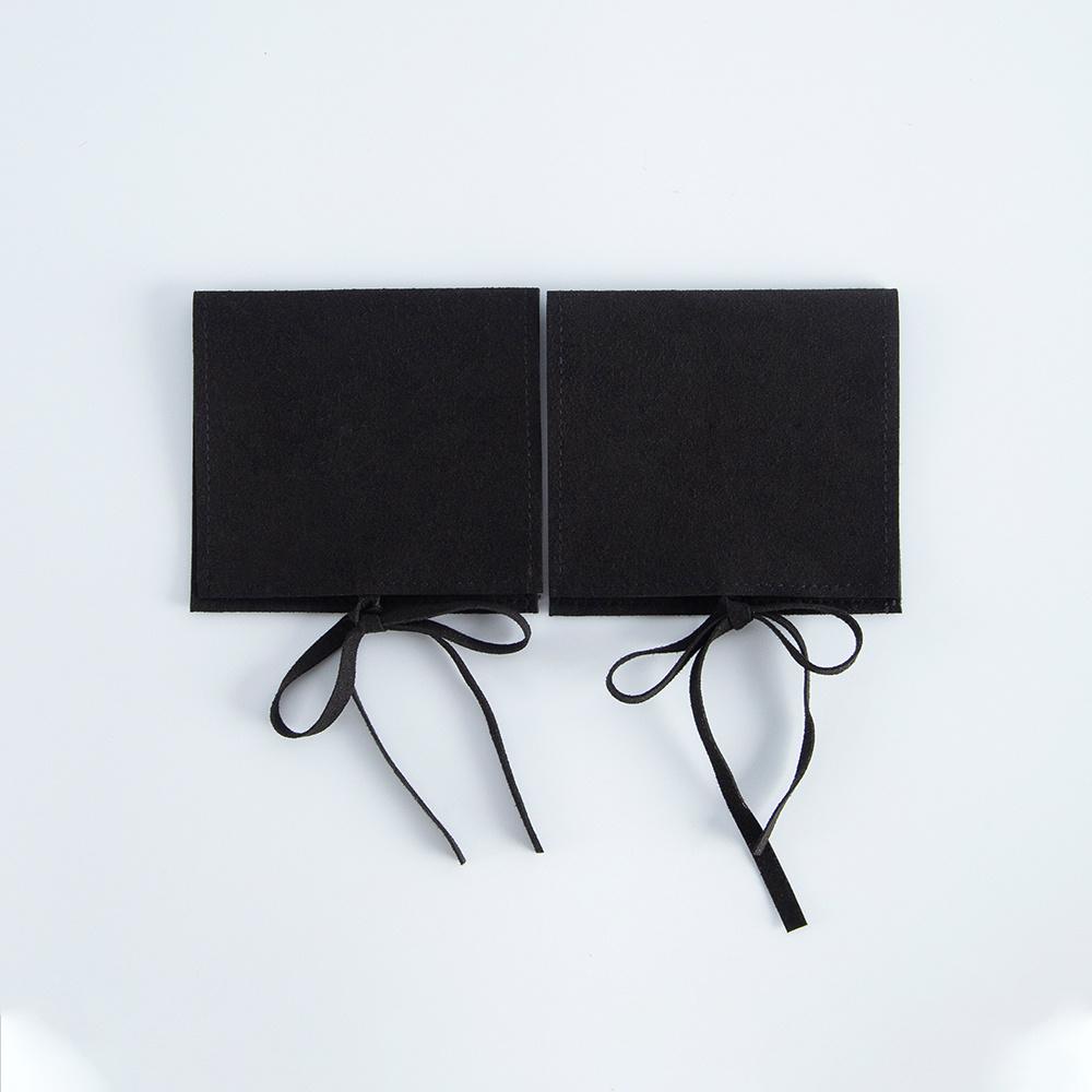 Velvet Jewelry Packaging Pouches Chic Wedding Favor Bags Cream microfiber Cosmetic Bags Product Package Wedding Gift Bag