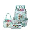 Popular Rhythm Box Sprunki Music Game School Bag Backpack Pencil Bag Three-piece Student Backpack D