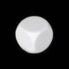 10Pcs/pack Dices Set Acrylic White Dices Teaching Props Game Accessories Mathematical Tools Round Corner Dices Set
