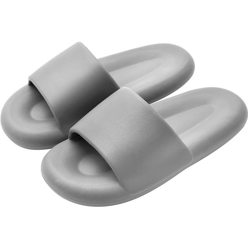 Soft-Soled EVA Slippers: Comfortable, Non-Slip, Thick-Soled Bathroom Slippers for Men and Women, Perfect for Summer.