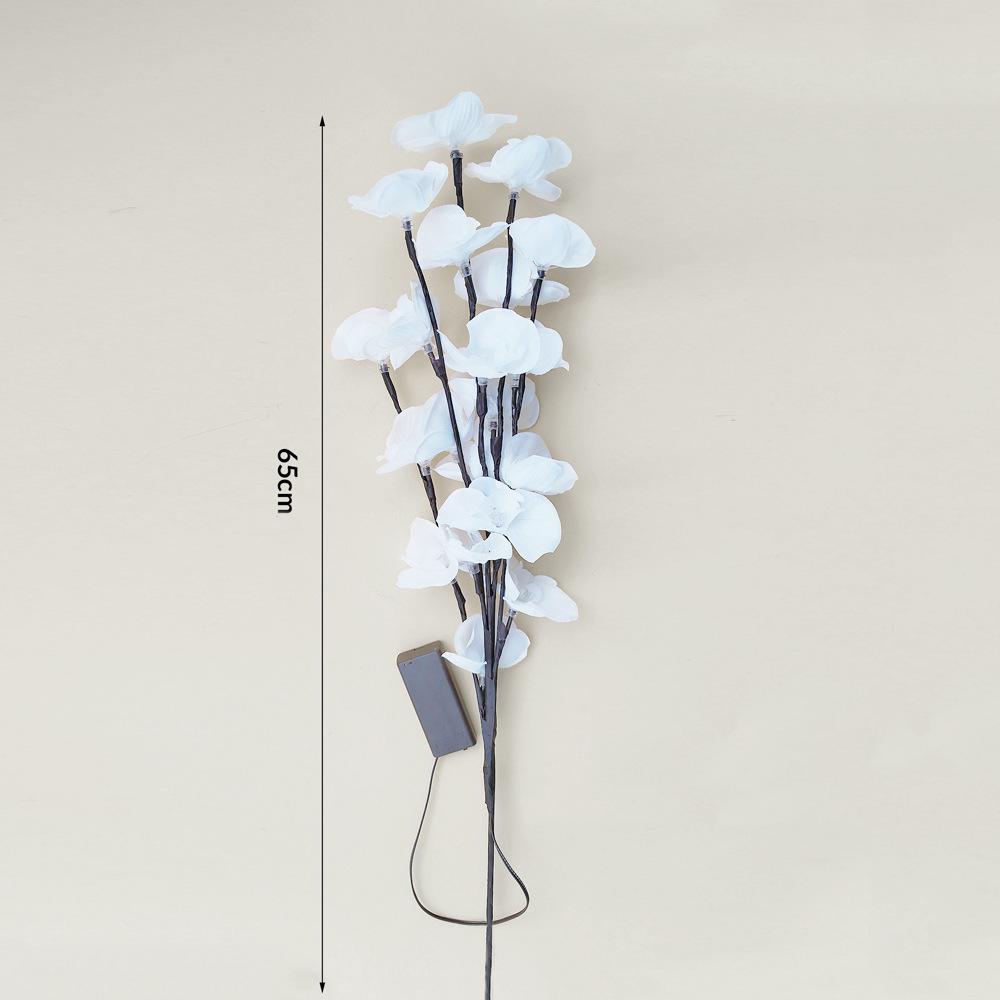 Phalaenopsis LED Branch Lights for Bedroom & Holiday Decor – Creative String Lights