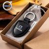 For Car Leather Keychain Shield Type Emblem Key Ring For Volvo EX30 XC60 XC40 V60 V40 XC90 XC70 V50 S60 V70 S90 Olestar AW