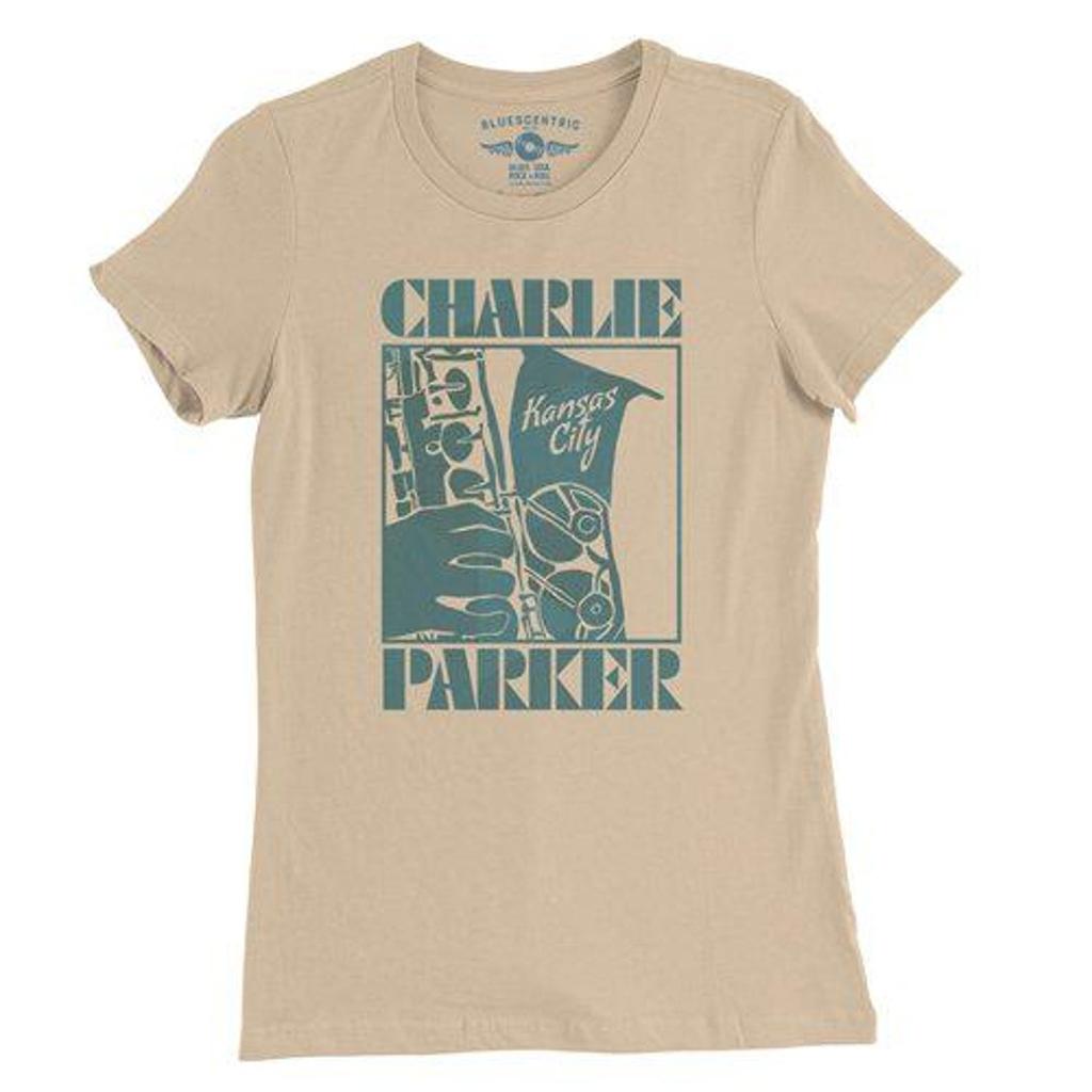 Charlie Parker Kansas City Mosaic Ladies T Shirt and kids tshirt - Relaxed Fit