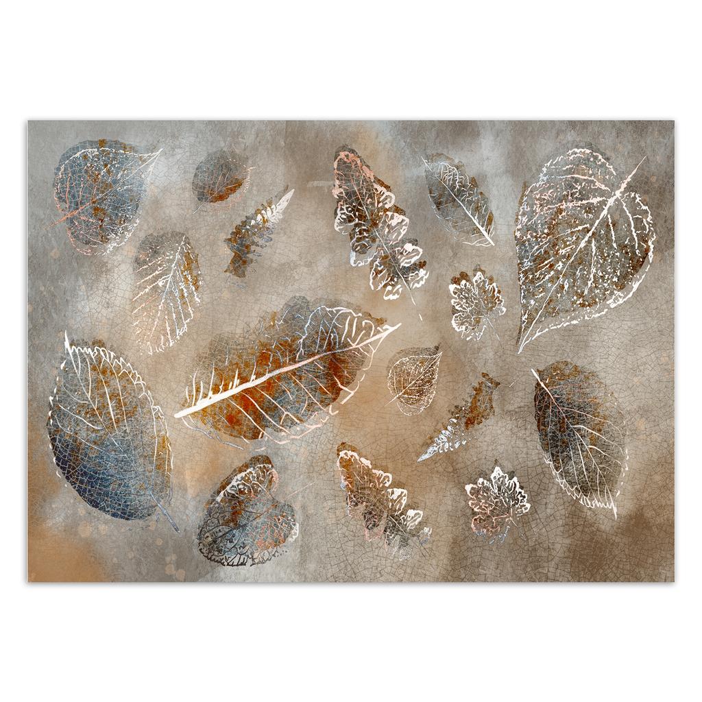 Wallpaper Autumn leaves vintage