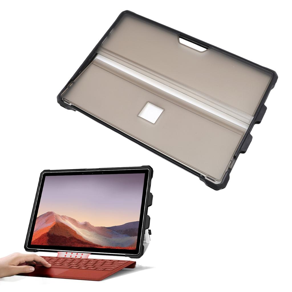 Case for Pro 7 Plus Pro 6 5 4 Pro LTE 12.3 Inch Tablet PC Silicone Tablet Protective Case Cover with Pen Holder Fit for Type Cover Keyboard