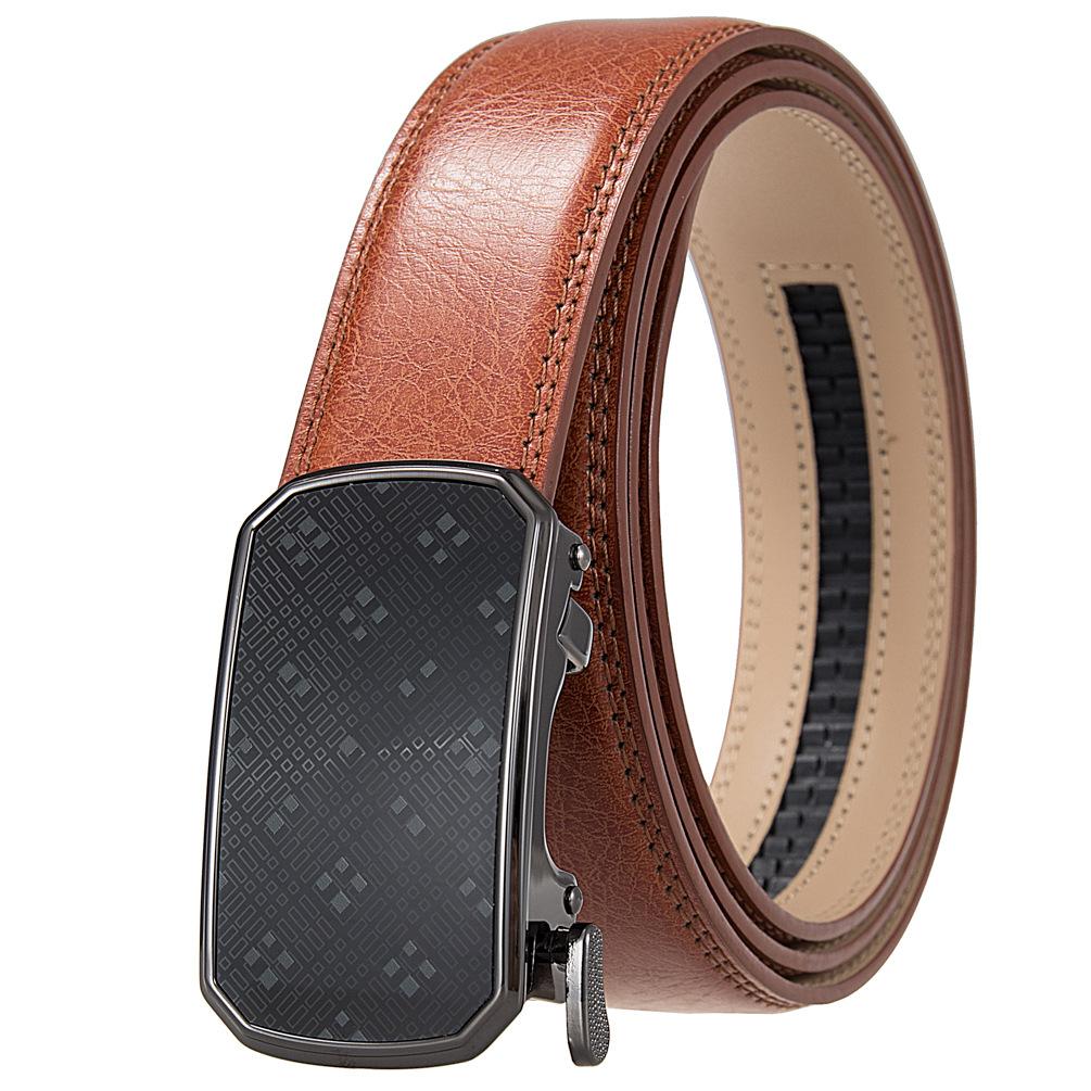 Curea de modă pentru bărbați, purtând curea cu cataramă automată Ly36-8049