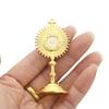 1Pc Catholic Christian Cross Jesus Figurine Communion Prayer Statue For Home Table Decoration Cross Figurine Religion Gift