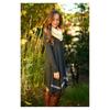 Streetwear Polyester Los Jurk Met Lange Mouwen Voor Casual Vrouwen