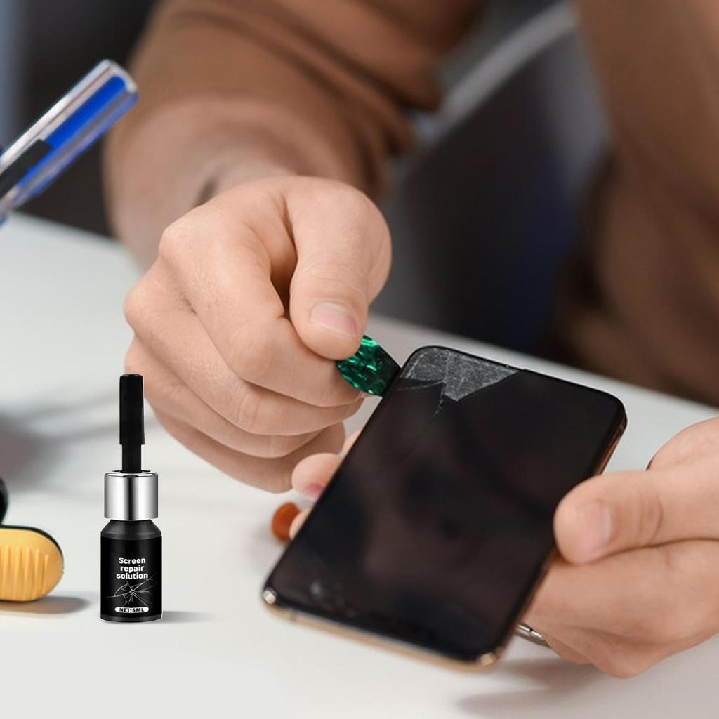 Υγρό Επισκευής Γυαλιού για Ρολόι 5ml Γρήγορο Επαγγελματικό Οικουμενικό Εργαλείο Οικιακό Υγρό Επισκευής Γυαλιού για Πλαίσιο Παρμπρίζ SUV Φορτηγού Σπίτι