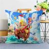 Cute C-Cookie Run Kingdom-S Anime Pillow Cushion Cover Pillowcase Living Room Sofa Home Decor Customized