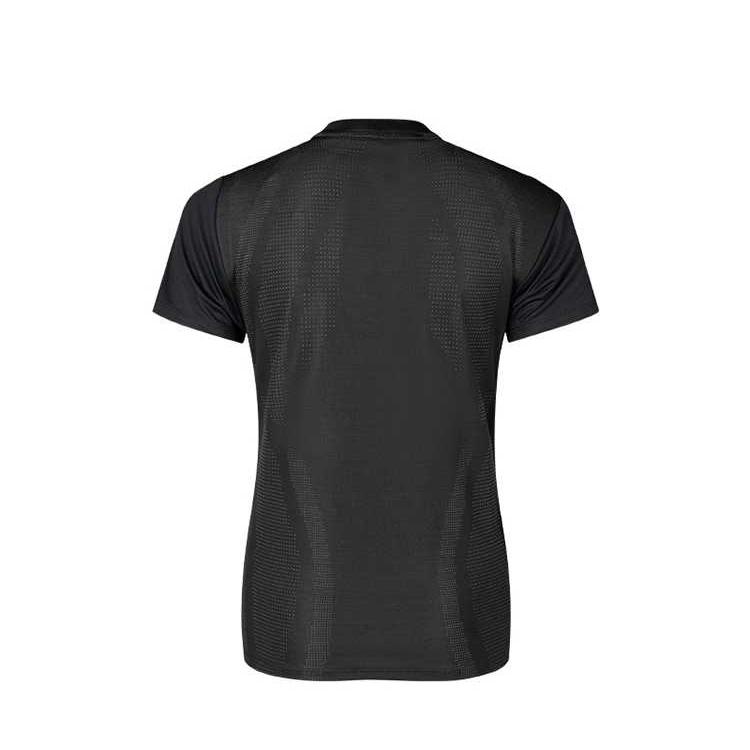 Asics Luminous Short Sleeve Moisture Wicking T-Shirt Women Tops Black 2012D153-001