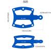 Professional Cycling Chainring Wear Checker Light Weight Bicycles Gear Wear Measuring Tool For Easy Storage And Use