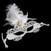Masque de Costume Premium à Plumes et Strass Pour Spectacles de Théâtre et Soirées Formelles Construction Résistante aux Déchirures