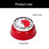 No Battery Mechanical Kitchen Timer Stainless Steel Visual Countdown Time Management For Cooking Baking Easy Operation