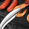 Stainless Steel Serving Tongs Multi-functional Kitchen Food Clamp for Cooking Toast Bread Salad Barbecue Grilling Baking Frying