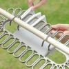 Space Saving Socks Drying Rack Folding Underwear Hanging Clip Durable Clothes Hanger