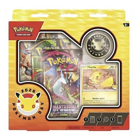 Pokémon Card Day 2026 Collection Coin Booster Pack 3 Packs English Version