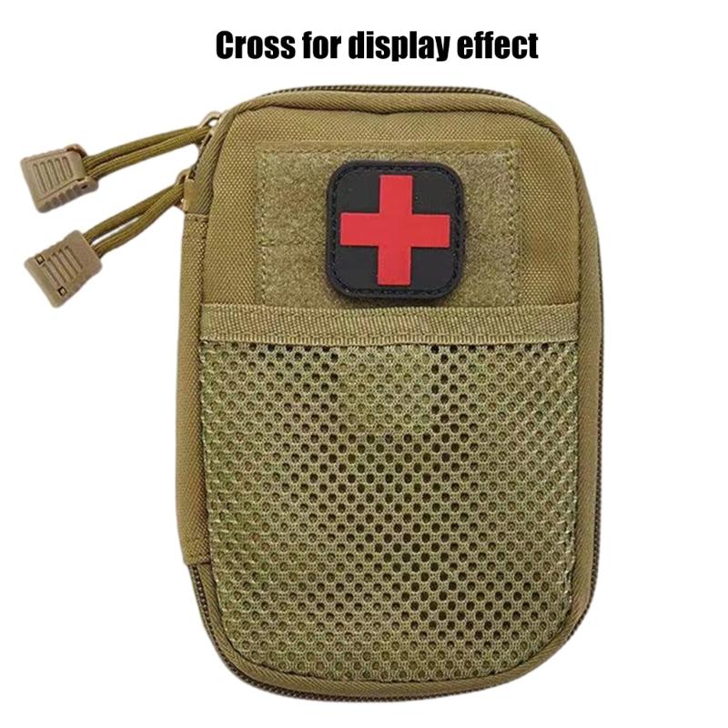 Portable Medicine Bag First Aids Pouches Waist Bag Tactically Medicals Pouches Zippers Waist Pack Small Utility Bag