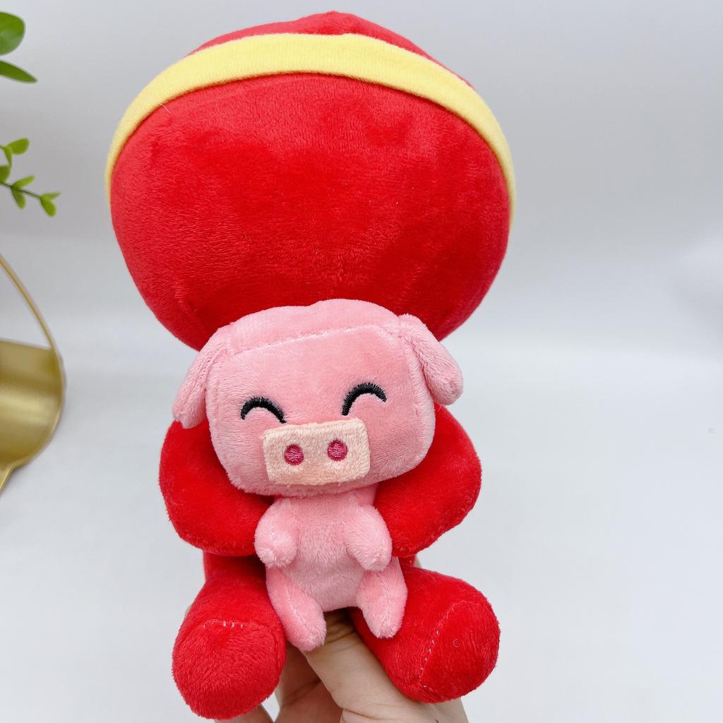 New Match Cute Plush Toy Red Doll Game Peripheral Plush Toy Birthday Gift