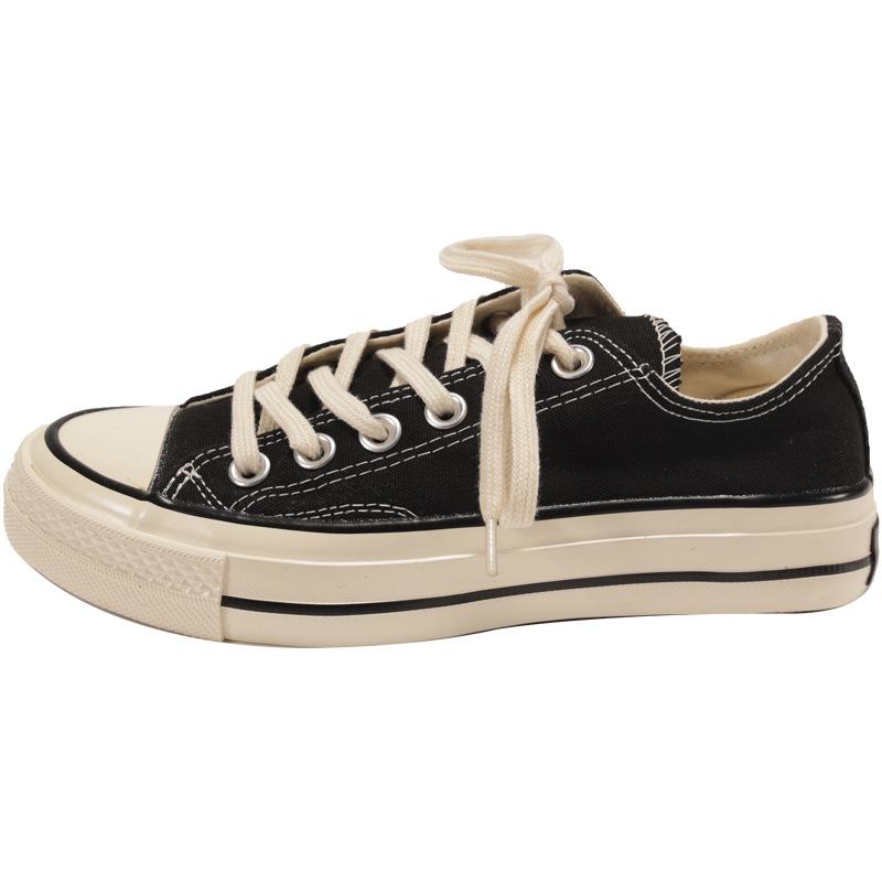 

Korean version of student pink low-top canvas shoes women s ulzzang versatile board shoes breathable street shooting sports and leisure shoes tide 35 чёрный