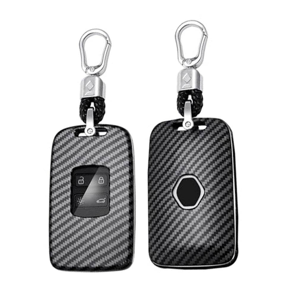 Key Protective Cover Case ABS Material with Keychain for Renault For Koleos For Kadjar For Megane For Clio Talisman
