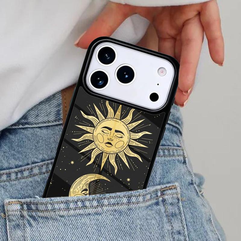 Magic Moon Tarot Phone Case for iPhone 17ProMax 12 13 14 15 16e 17 Pro Max Plus Air Cover