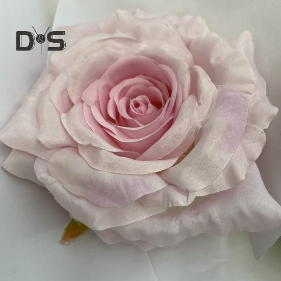 Yapay Çiçek 1 Adet Kafa DIY Solmaz Kumaş Çiçek Aranjmanı Sahte Ayçiçeği Masa Dekor