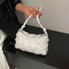 2025 Süße Blume Koreanischer Stil Schulterhandtasche - Frisch & Schlicht Lässiges Achseldesign für Herbst/Winter