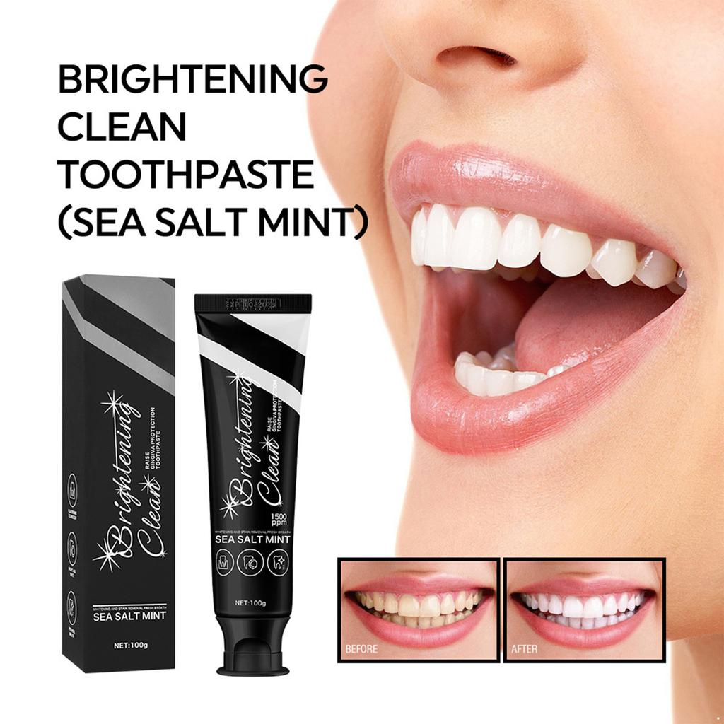 Antiallergic Brightening Toothpaste, Gentle Cleaning for Sensitive Teeth and Fresh Breath, Helps Whiten Teeth